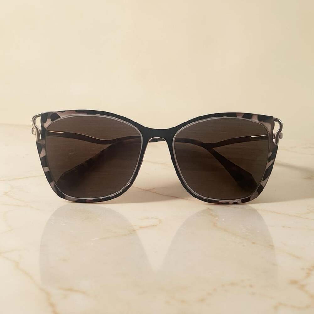 Tom Ford Sunglasses Tortoise Shell Square Gold Wave Temples